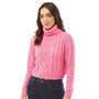Brave Soul Womens Somo Jumper Pop Pink