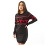 Brave Soul Robes Christmas Femme Noir
