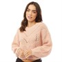 Brave Soul Womens Cabri Jumper Pale Pink