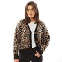 Brave Soul Womens Jungle Cardigan Black/Fawn
