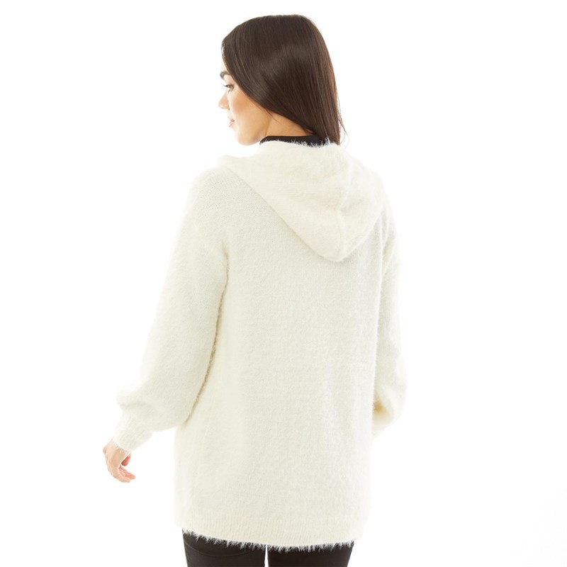 Brave Soul Womens Simba Cardigan Cream