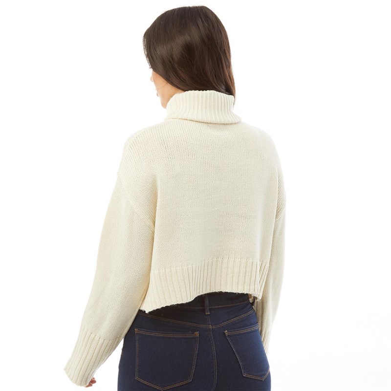 Brave Soul Womens Toby Jumper Cream