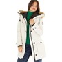 Brave Soul Damen Jacobs Parka Jacke Ecru