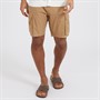 Brave Soul Herren Riverwood Cargoshorts Ecru
