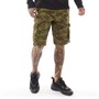 Brave Soul Heren George Cargoshorts Groen Camo