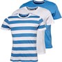 Brave Soul Tee-Shirt Rowley Homme Bleu