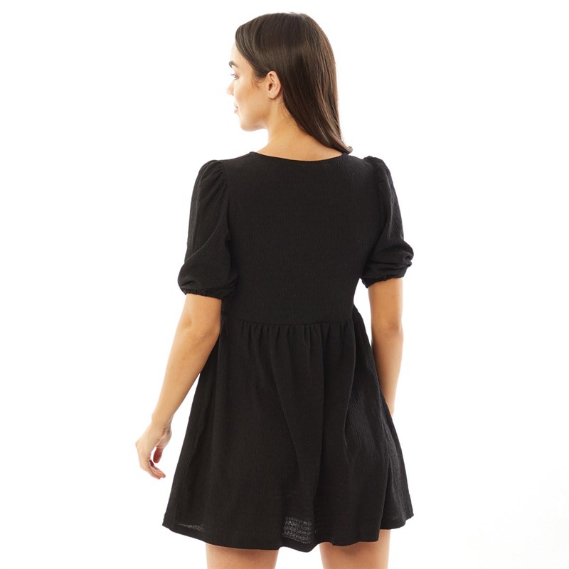 Brave Soul Womens Dollie Dress Black