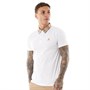 Brave Soul Mens Lucious Polo Optic White