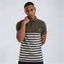 Brave Soul Mens Chaybird Polo Khaki