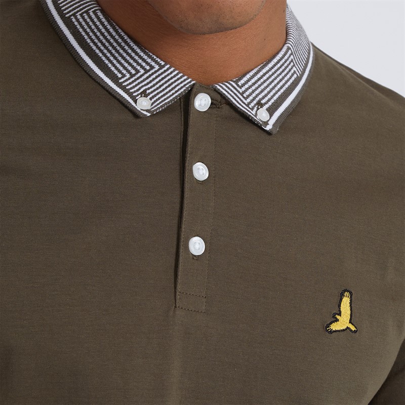 Brave Soul Mens Story Polo Khaki