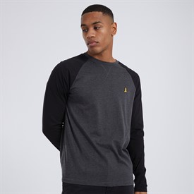 Sullen Men's Ever Premium Long Sleeve T-Shirt - 100% Cotton Jet Black (Size M) - View #8