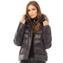 Brave Soul Damen Hopshines Jacke Schwarz