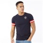Brave Soul T-Shirts Drummond Homme Bleu Marine Foncé