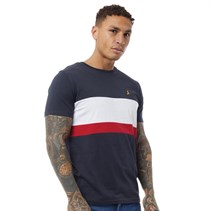 Brave Soul Mens Allen T-Shirt Dark Navy