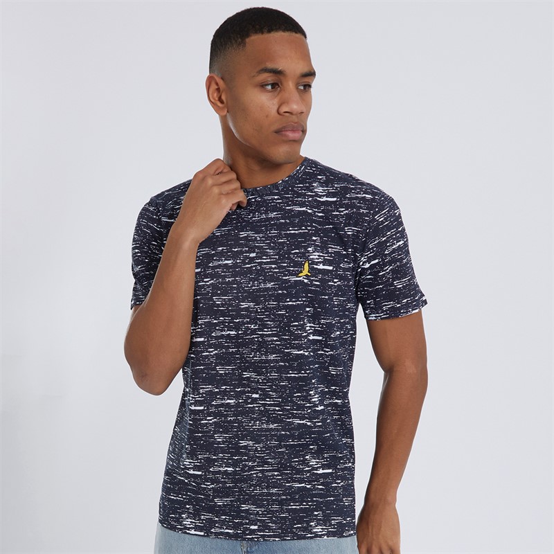 Brave Soul Mens Baloon T-Shirt Navy