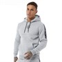 Brave Soul Heren Whittle Hoodies Gemeleerd Lichtgrijs