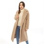 Brave Soul Dame Tasmin Maxi Frakke Beige