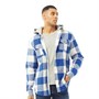 Brave Soul Chemises à Manches Longues Ingaro Homme Bleu Carreaux