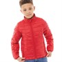 Brave Soul Boys Padded Funnel Neck Jacket Red
