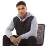Brave Soul Mens Marathon Full Zip Hoodie Light Grey Marl