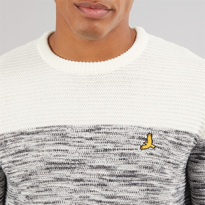 Brave Soul Herren Malik Pullover mit Rundhalsausschnitt Mehrfarbig