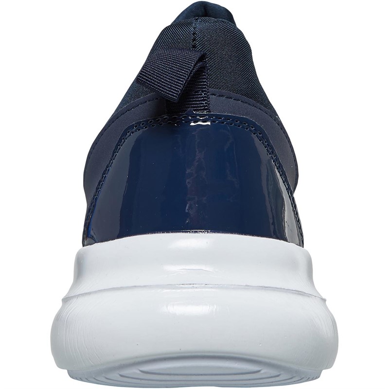 Brave Soul Mens Reflect Knit Trainers Navy