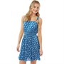 Brave Soul Robes Annie Femme Bleu