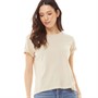 Brave Soul T-Shirts Eleanor Femme Beige