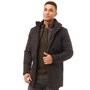 Brave Soul Mens Memphi Sv2 Oxford Zip Mac Jacket Black