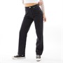 Brave Soul Dame Viola Løstsiddende jeans Sort