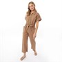 Brave Soul Womens Sarah Jumpsuit Biscuit