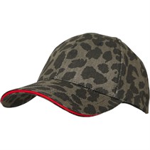 Brave Soul Womens Leopard Cap Grey/Black Leopard