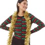 Brave Soul Damen Merry Christmas Pullover Schwarz