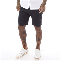 Brave Soul Mens Dolan Chino Shorts Navy