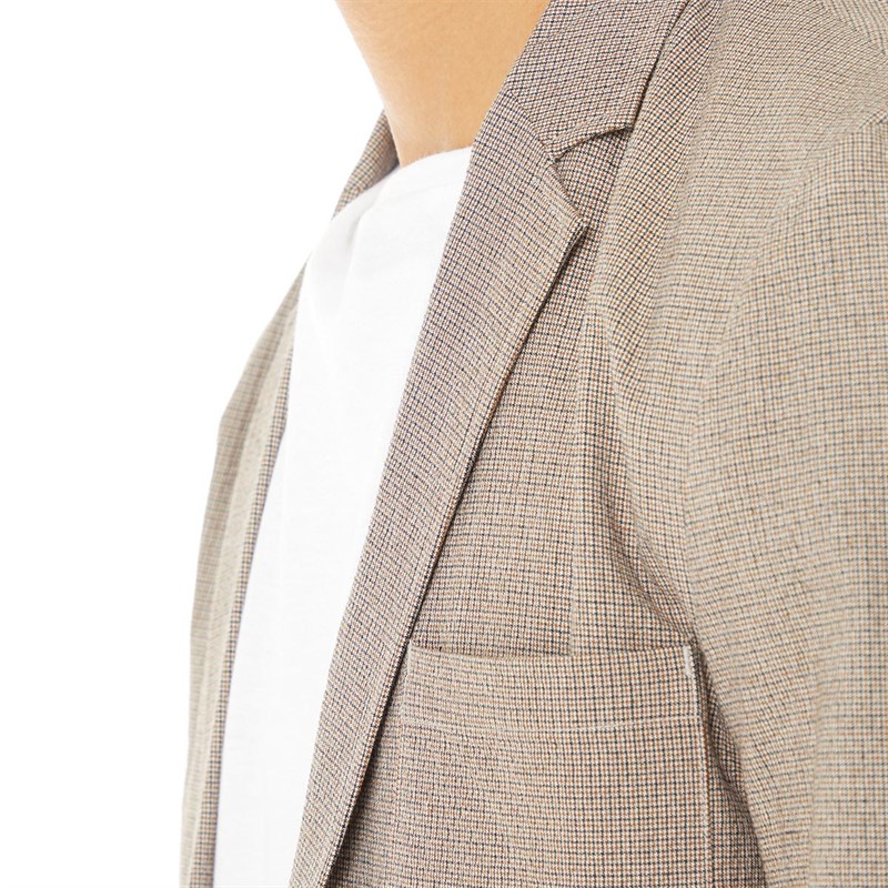 Brave Soul Mens Canterbury Blazer Grey