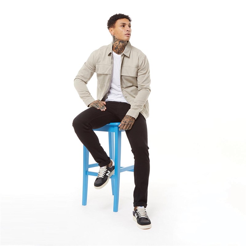 Brave Soul Mens Rio Jacket Grey