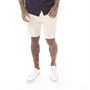 Brave Soul Mens Dolan Chino Shorts Light Stone