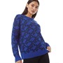 Brave Soul Damen Chaos Pullover Blau