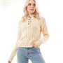 Brave Soul Womens Mompox Jumper Cream