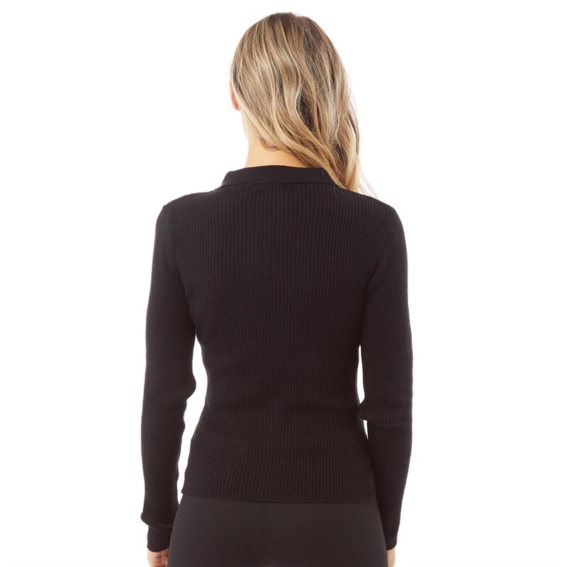 Brave Soul Womens Polison Jumper Black