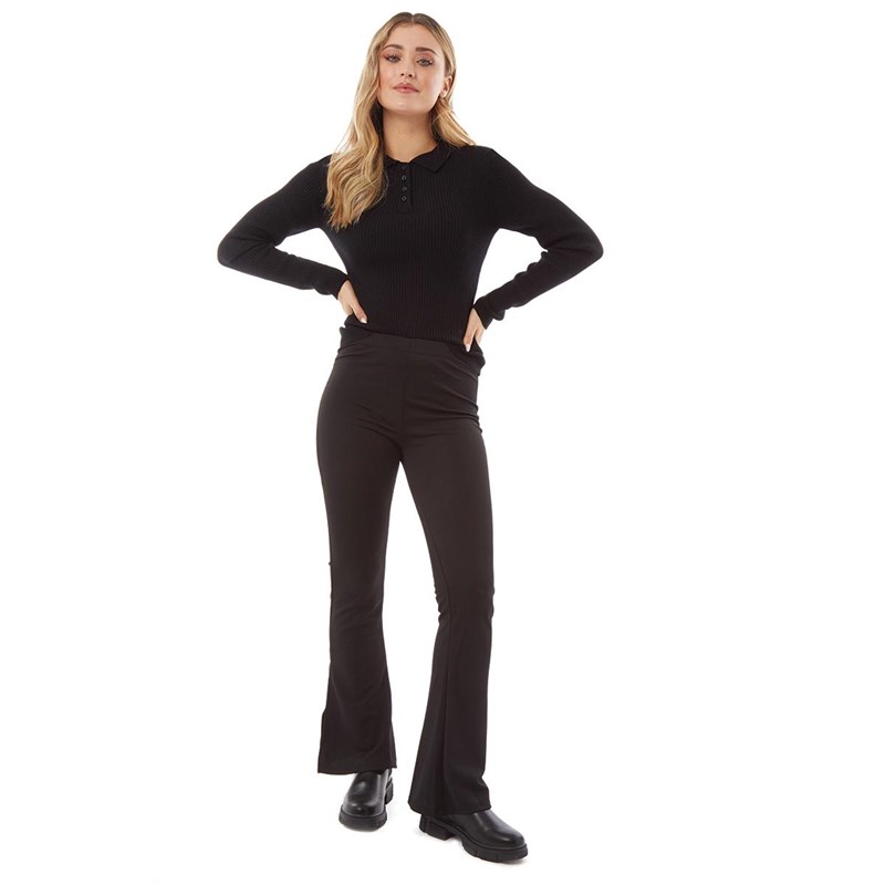 Brave Soul Womens Polison Jumper Black