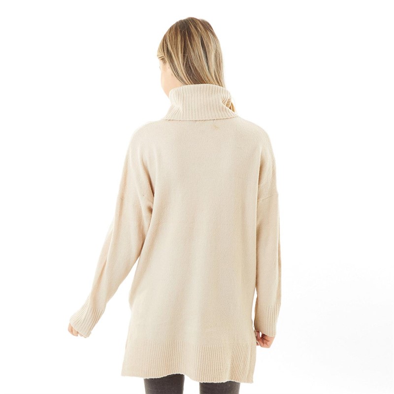 Brave Soul Womens Ming Jumper Oatmeal