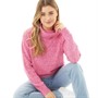 Brave Soul Damen Celtic Pullover Rosa