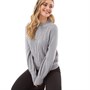 Brave Soul Womens Sahara Jumper Crystal Grey