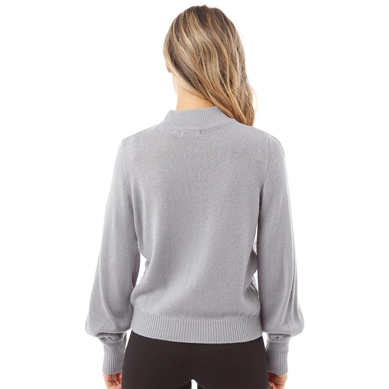 Brave Soul Womens Sahara Jumper Crystal Grey