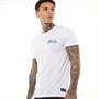 Brave Soul Mens Plaza T-Shirt Optic White