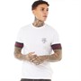 Brave Soul Mens Drummond T-Shirt Optic White