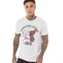 Brave Soul Mens Newry T-Shirt Ecru Marl