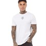 Brave Soul Mens Boone T-Shirt Optic White