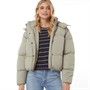 Brave Soul Vestes Puffa Bunny Femme Vert Sauge
